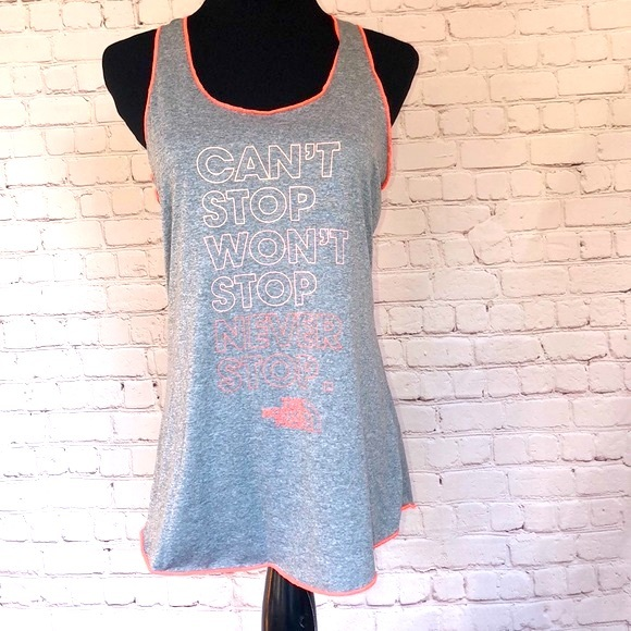 The North Face Tank “CAN’T‎ STOP WON’T STOP” - Picture 1 of 6